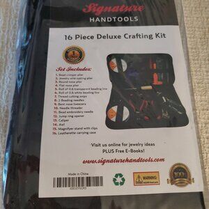 Signature Handtools 16 Pieces Jewelry & Crafting Kit
